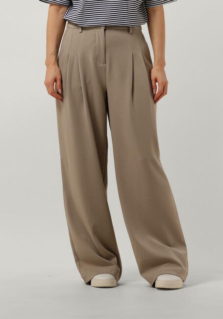 Braune MSCH COPENHAGEN Hose MSCHHENRIKA HW PANTS - large