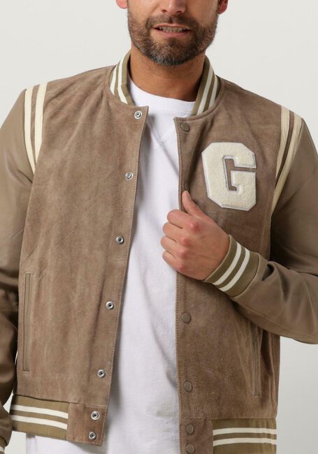 Beige GOOSECRAFT Jack GC MELROSE BOMBER - large