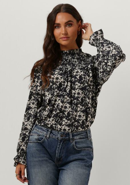 Schwarze CO'COUTURE Bluse BAILA SMOCK BLOUSE - large