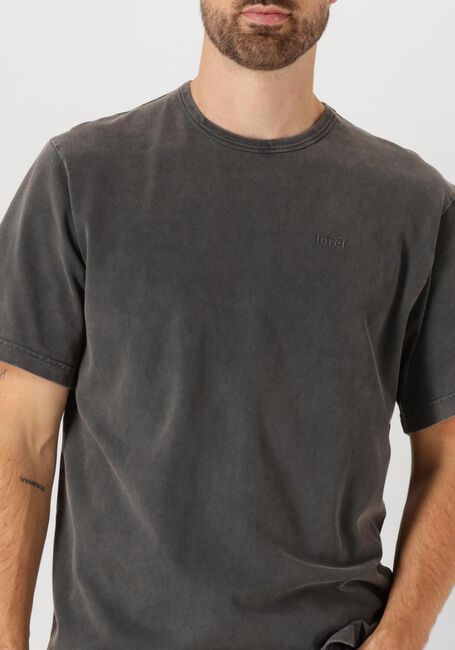Dunkelgrau FORÉT T-shirt OAK FADED WASH T-SHIRT - large