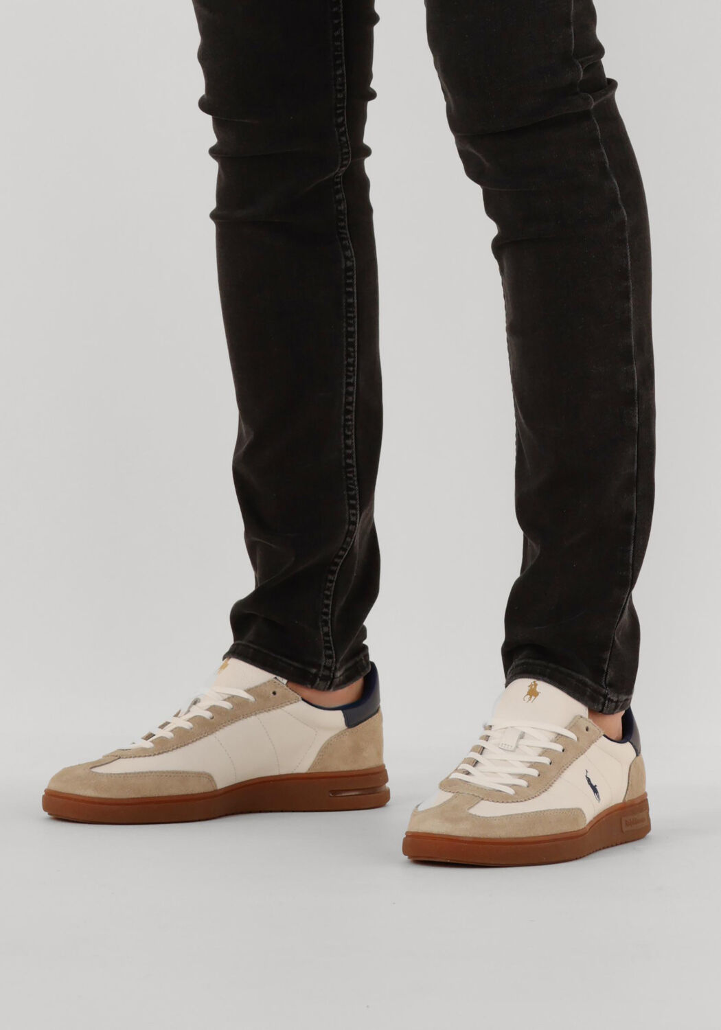 Beige POLO RALPH LAUREN Sneaker Low BEDFORD SNEAKERS LOW TOP LACE - large