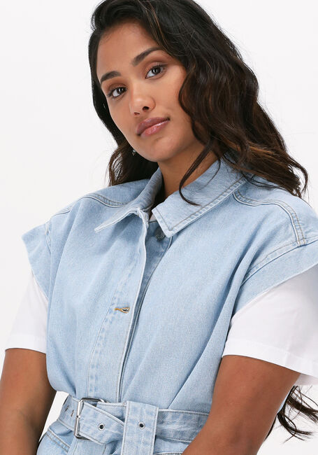Hellblau SELECTED FEMME Gilet JULIA LIGHT BLUE DENIM VEST - large