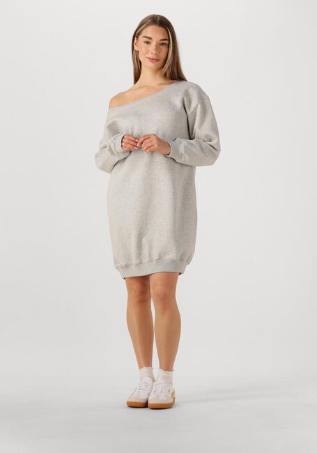 Hellgrau ANOTHER LABEL Midikleid LIVY SWEAT DRESS - large