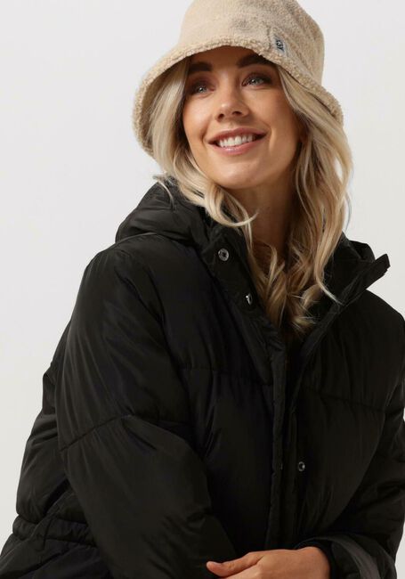 Schwarze SECOND FEMALE Wattierte Jack BUFF COAT - large