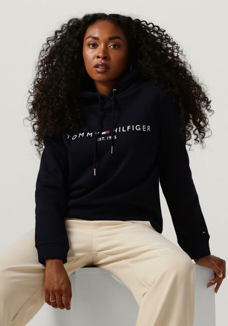 Dunkelblau TOMMY HILFIGER Pullover HERITAGE HILFIGER HOODIE LS - large