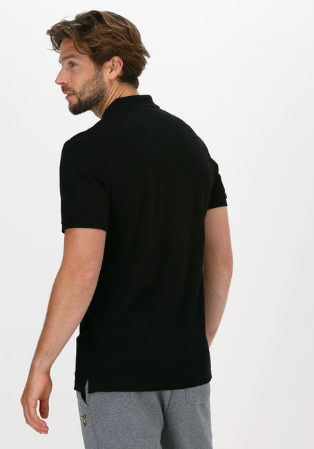 Schwarze LYLE & SCOTT Polo-Shirt PLAIN POLO SHIRT - large