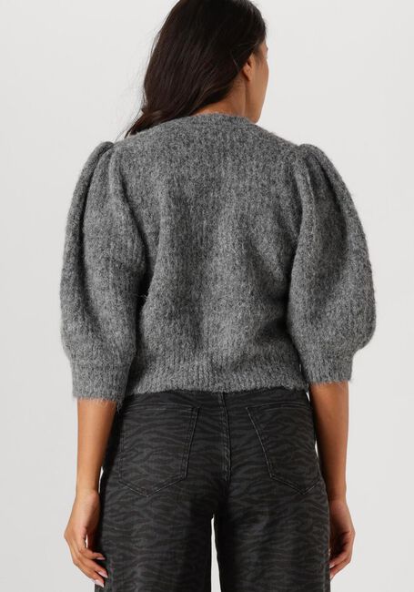 Graue CO'COUTURE Pullover CORALIE CC BOW RIB CARDIGAN - large