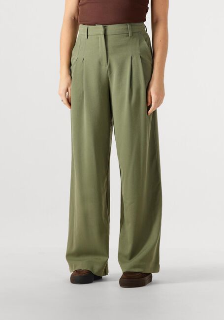 Khaki MSCH COPENHAGEN Weite Hose MSCHHENRIKA HW PANTS - large