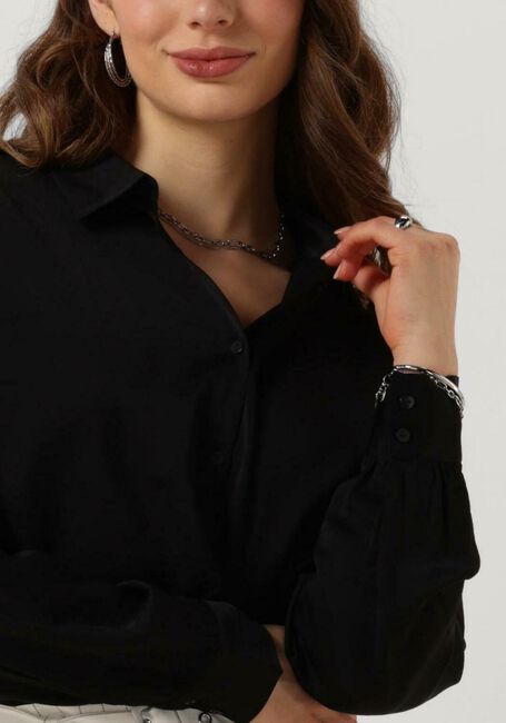 Schwarze MSCH COPENHAGEN Blusen MSCHSANDELINE MALUCA SHIRT - large