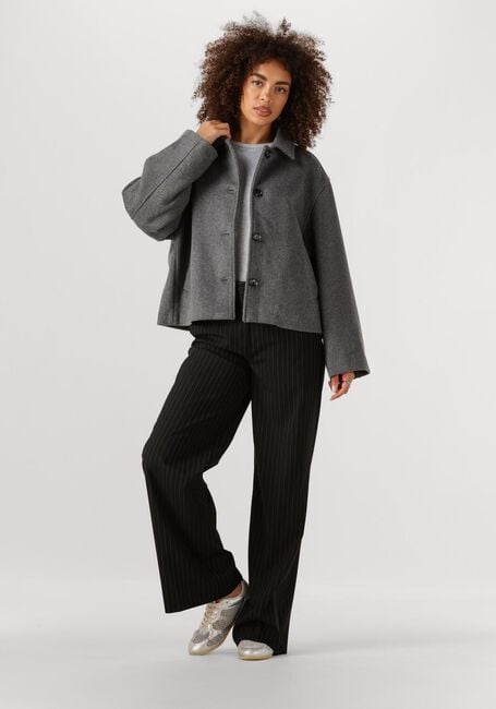 Graue NEO NOIR Mäntel HAMRA WOOL JACKET - large