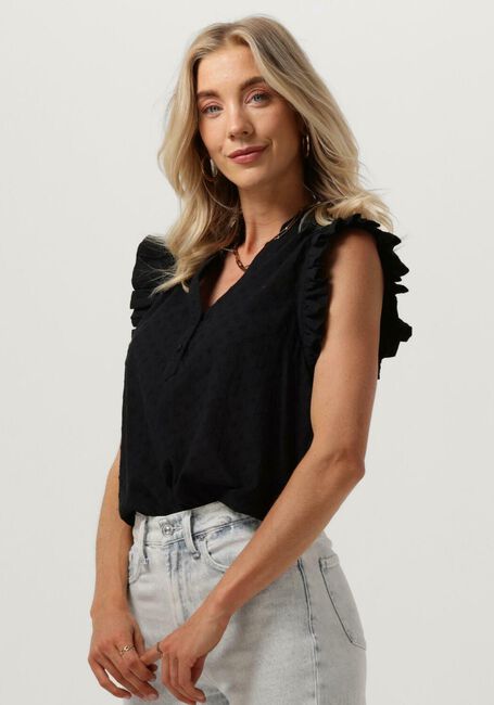 Schwarze CO'COUTURE Top NIMBA TOP - large