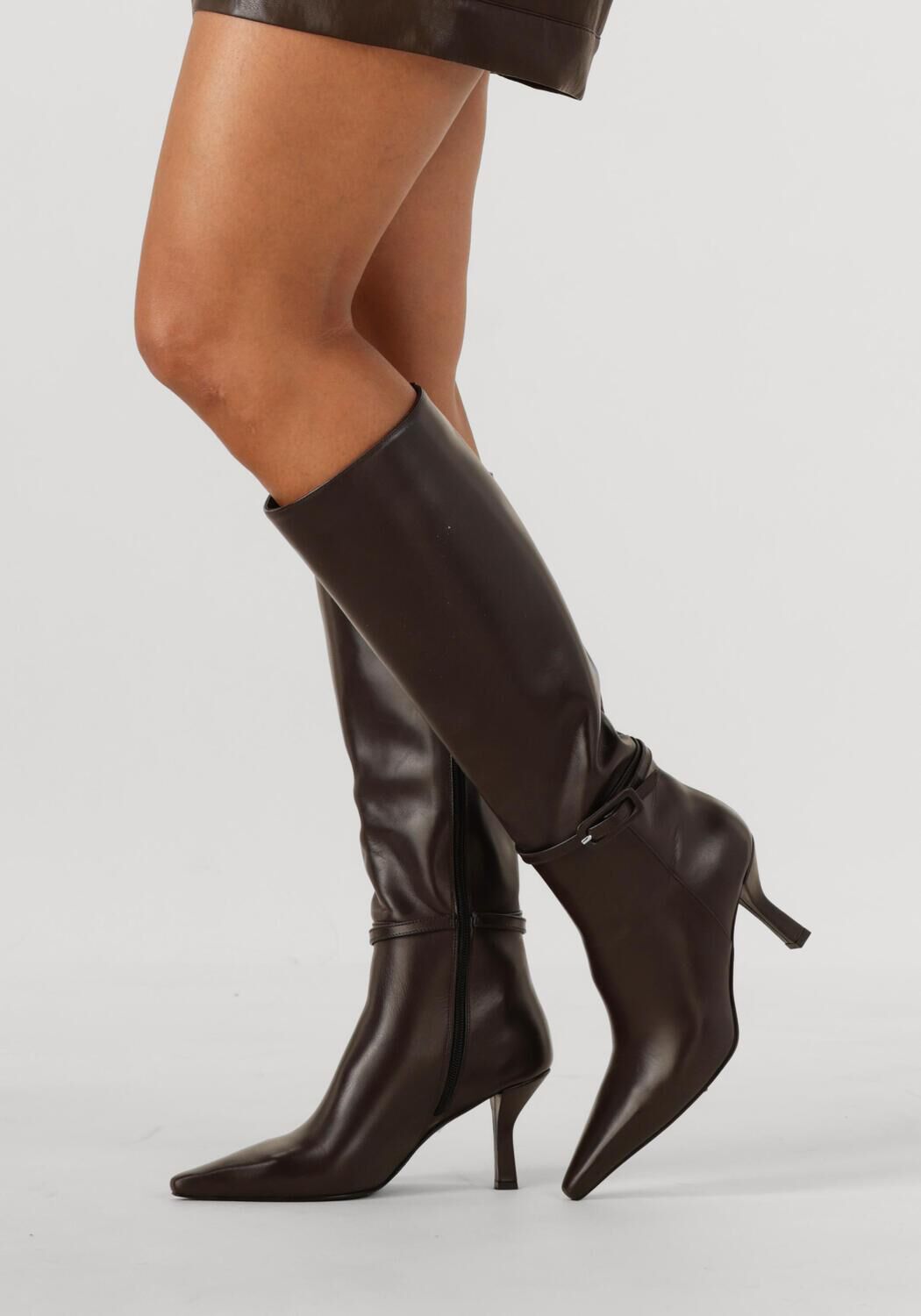 Braune STEFANO LAURAN Hohe Stiefel PENNY3 - large