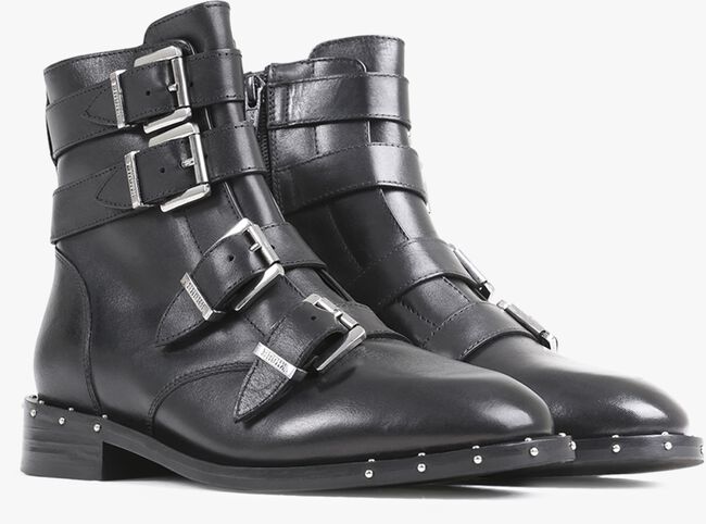 Schwarze BRONX Ankle Boots NEXT-WAGON 47542B - large