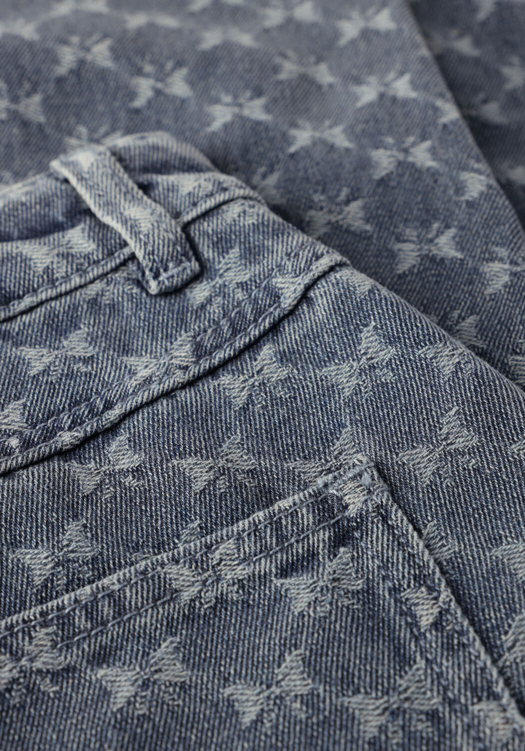 Blaue MINUS Straight leg jeans MSSIENNE HIGH WAIST PANT - large