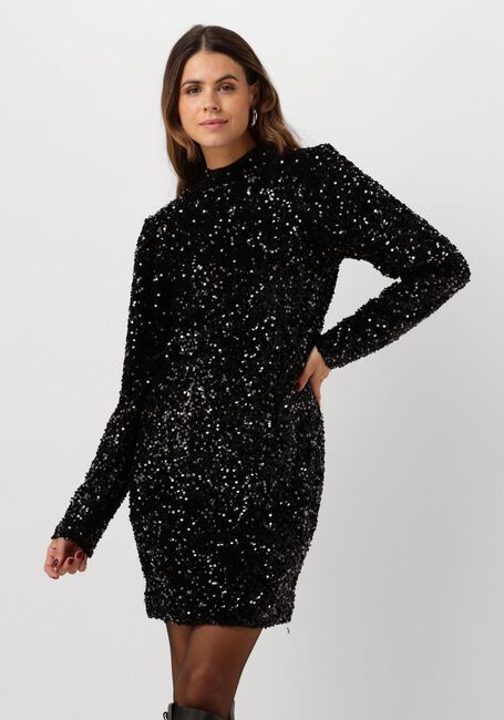 Schwarze NOTRE-V Minikleid NV-EMANI - large