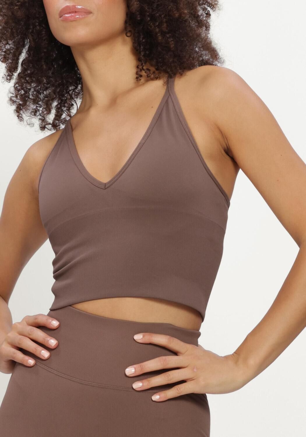 Braune AIM'N Tops & T-shirts SHAPE SEAMLESS CROSS BACK BRALETTE - large