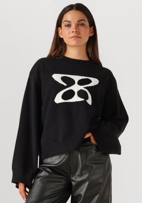 Schwarze STUDIO AR Pullover JOANNE - large