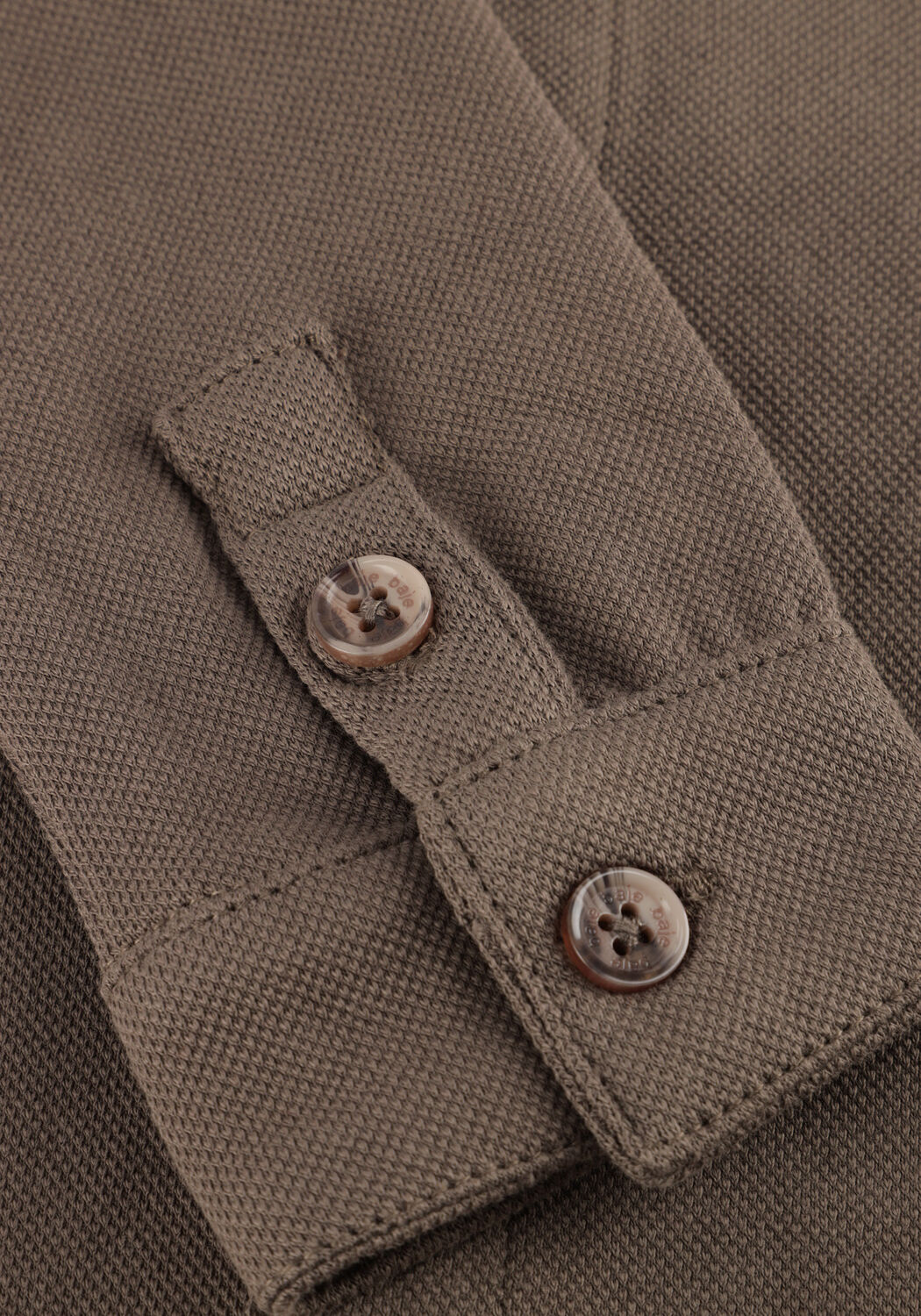 Taupe BAJE STUDIO Casual-Oberhemd WISLEY - large