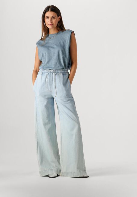 Blaue BY-BAR Wide jeans JEFF DENIM PANT - large