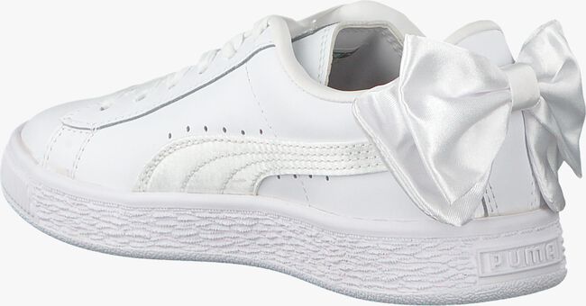 Weiße PUMA Sneaker low BASKET BOW AC PS - large