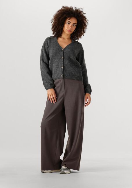 Graue MODSTRÖM Strickjacke PATRICKMD CARDIGAN - large