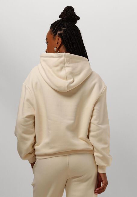 Ecru ALIX THE LABEL Pullover LADIES KNITTED ALIX HOODIE - large
