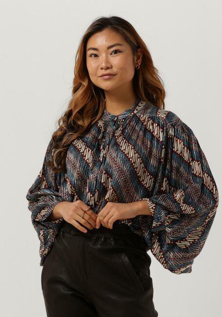 Mehrfarbige/Bunte IBANA Blusen TIREN PRINT - large