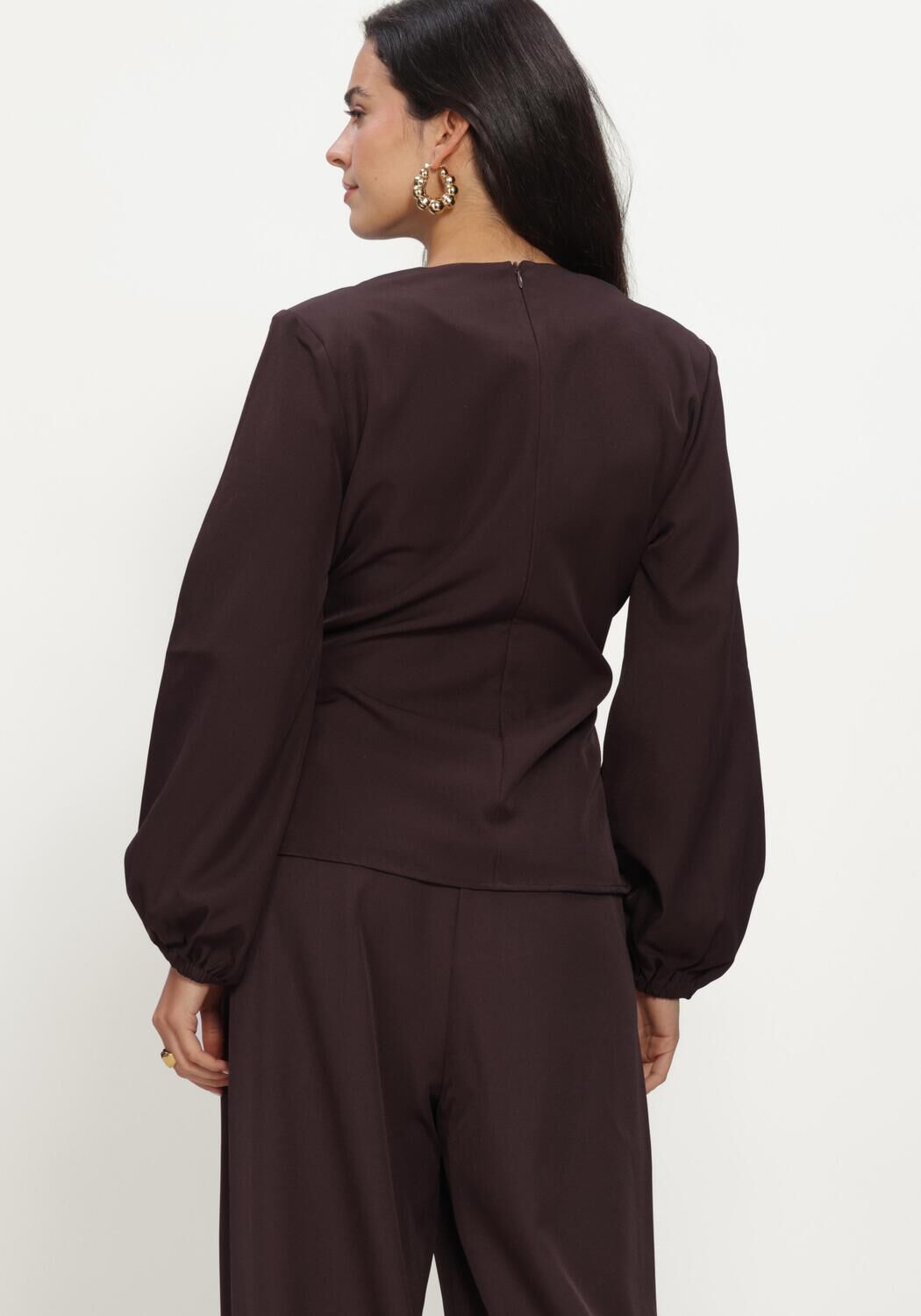 Beige CO'COUTURE Blusen LUNACC TIE BLOUSE - large