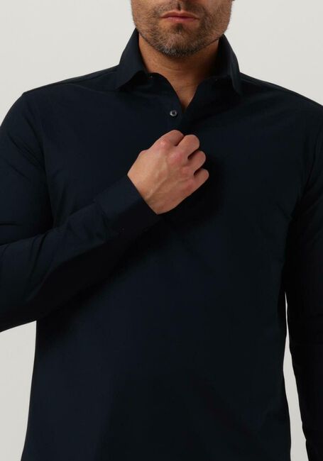 Dunkelblau GENTI Klassisches Oberhemd S7096-1175 - large