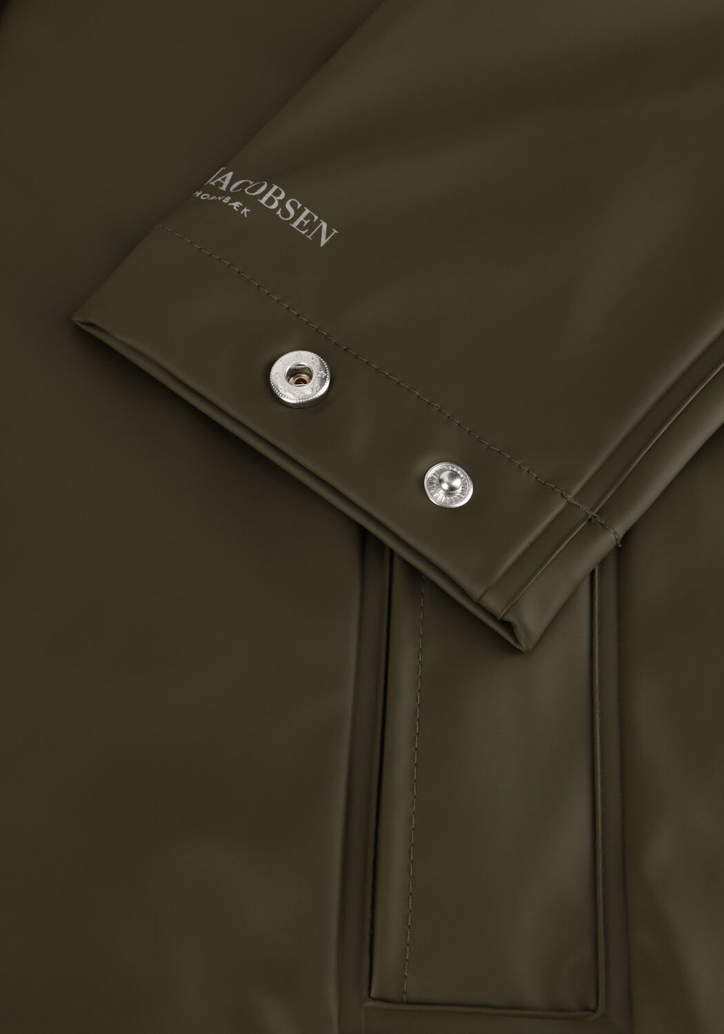 Gr&uuml;ne ILSE JACOBSEN Regenjacke RAIN 228 - large