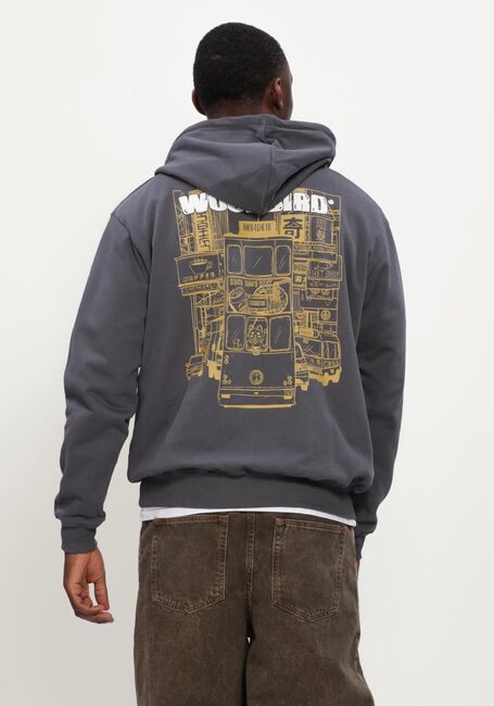 Dunkelgrau WOODBIRD Sweatshirt WBPACS TRAM HOODIE - large