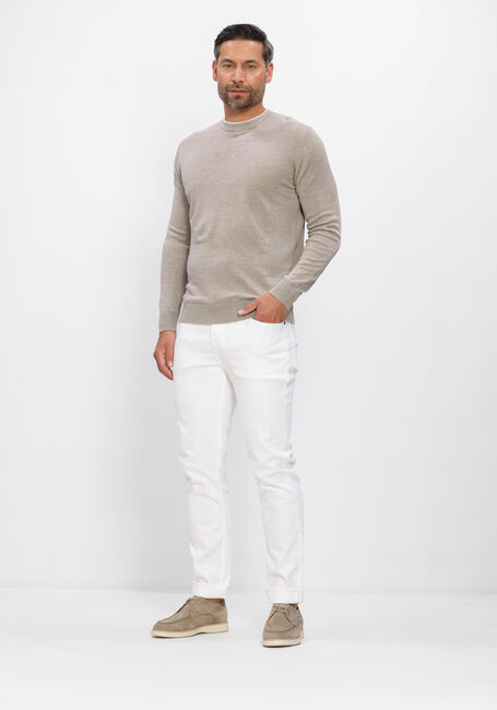 Beige GENTILUOMO Pullover ROUND NECK LS - large