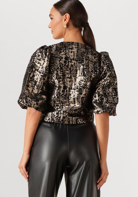 Goldfarbene FREEBIRD Minikleid DEANNA - large