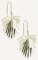 Goldfarbig NOTRE-V Ohrringe EARRING LEAF - medium