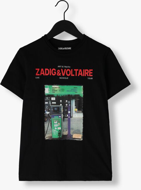 Schwarze ZADIG & VOLTAIRE T-shirt X60091 - large