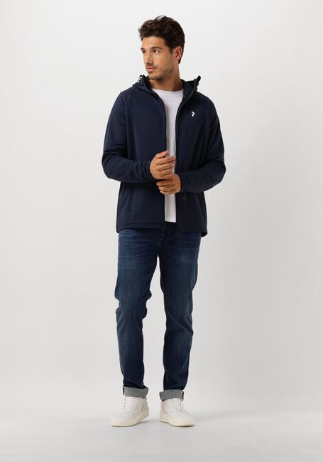 Dunkelblau PEAK PERFORMANCE Strickjacke M RIDE ZIP HOOD - large