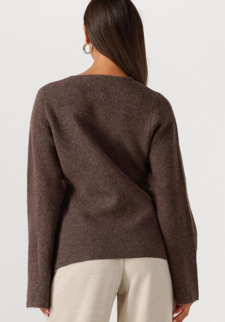 Braune NEO NOIR Pullover MARIE LOUISE KNIT CARDIGAN - large