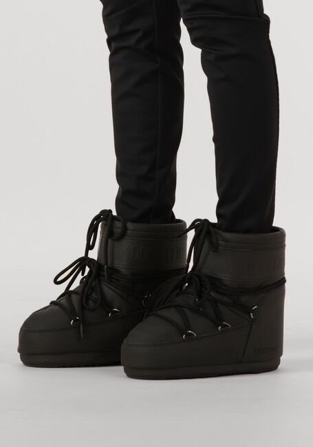Schwarze MOON BOOT Snowboots ICON LOW FAUX FUR - large