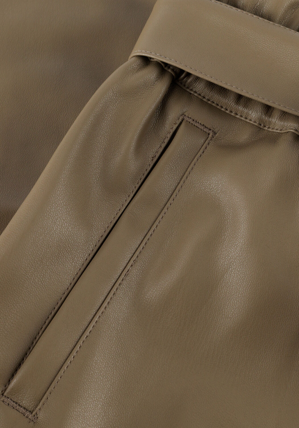 Beige MINUS Hose JAYDA PU PANT - large