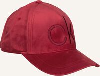 Rote CALVIN KLEIN Kappe BASEBALL CAP VELVET - medium