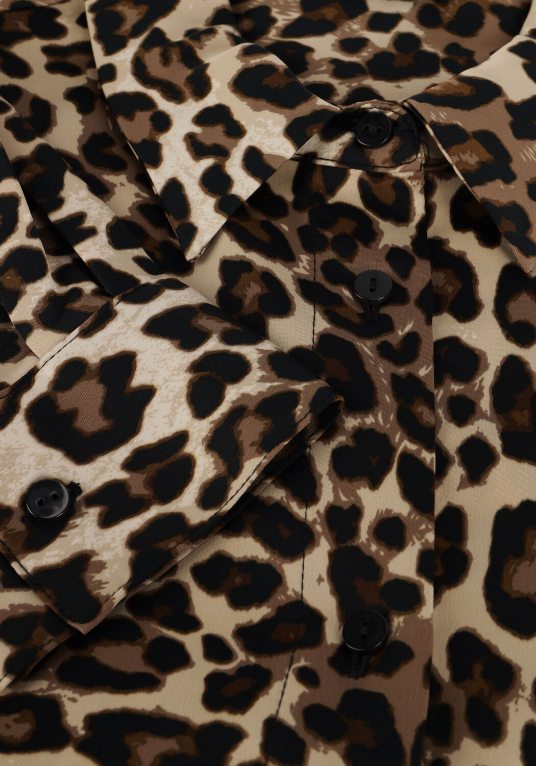 Braune MODSTR&Ouml;M Blusen TIPSYMD PRINT SHIRT - large