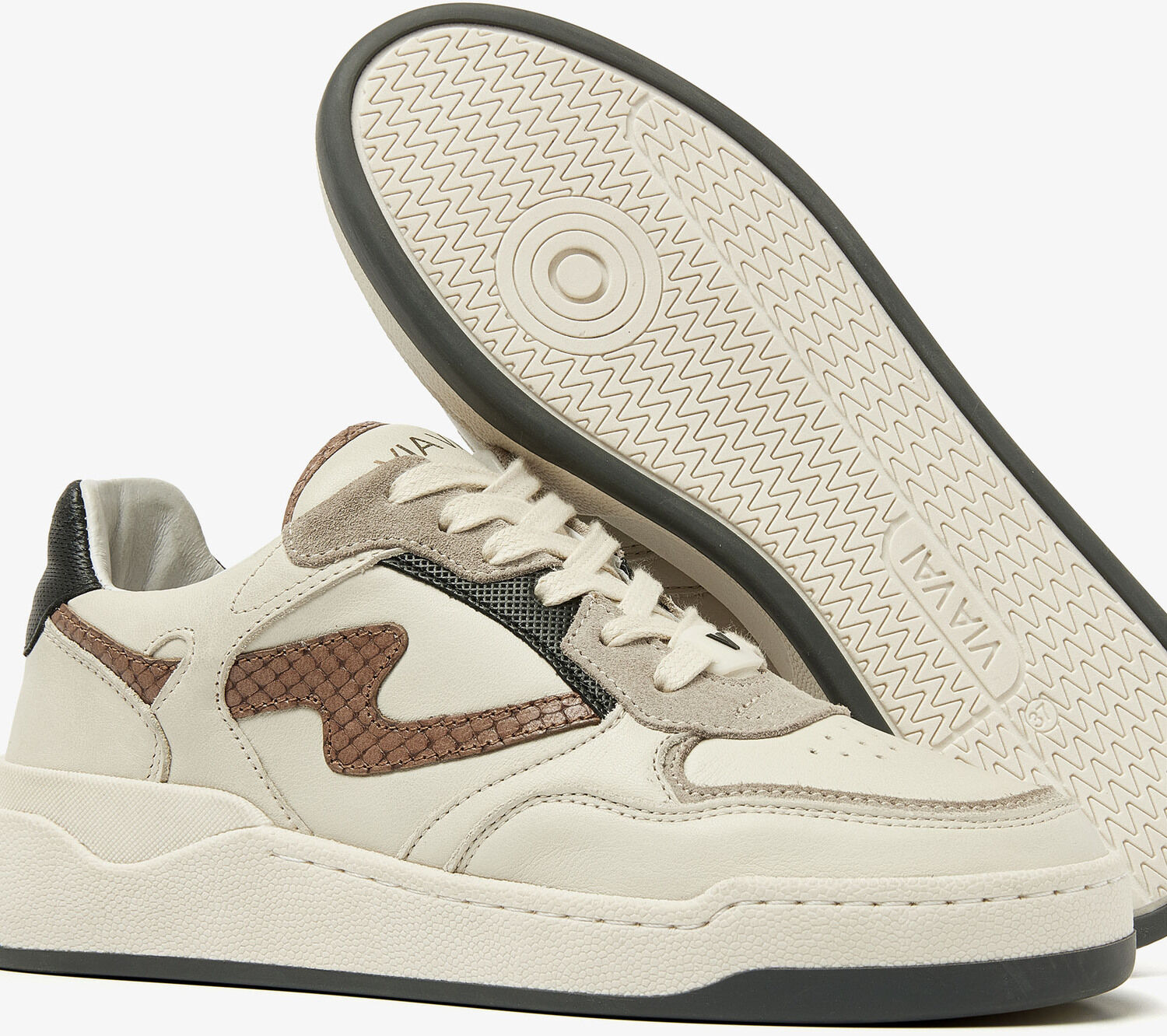 Wei&szlig;e VIA VAI Sneaker Low SAM LEVI - large