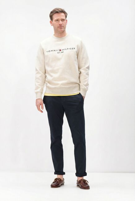 Sand TOMMY HILFIGER Sweatshirt TOMMY LOGO SWEATSHIRT - large