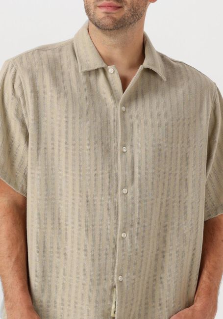Beige WOODBIRD Casual-Oberhemd WBWANG CHUKE SHIRT - large