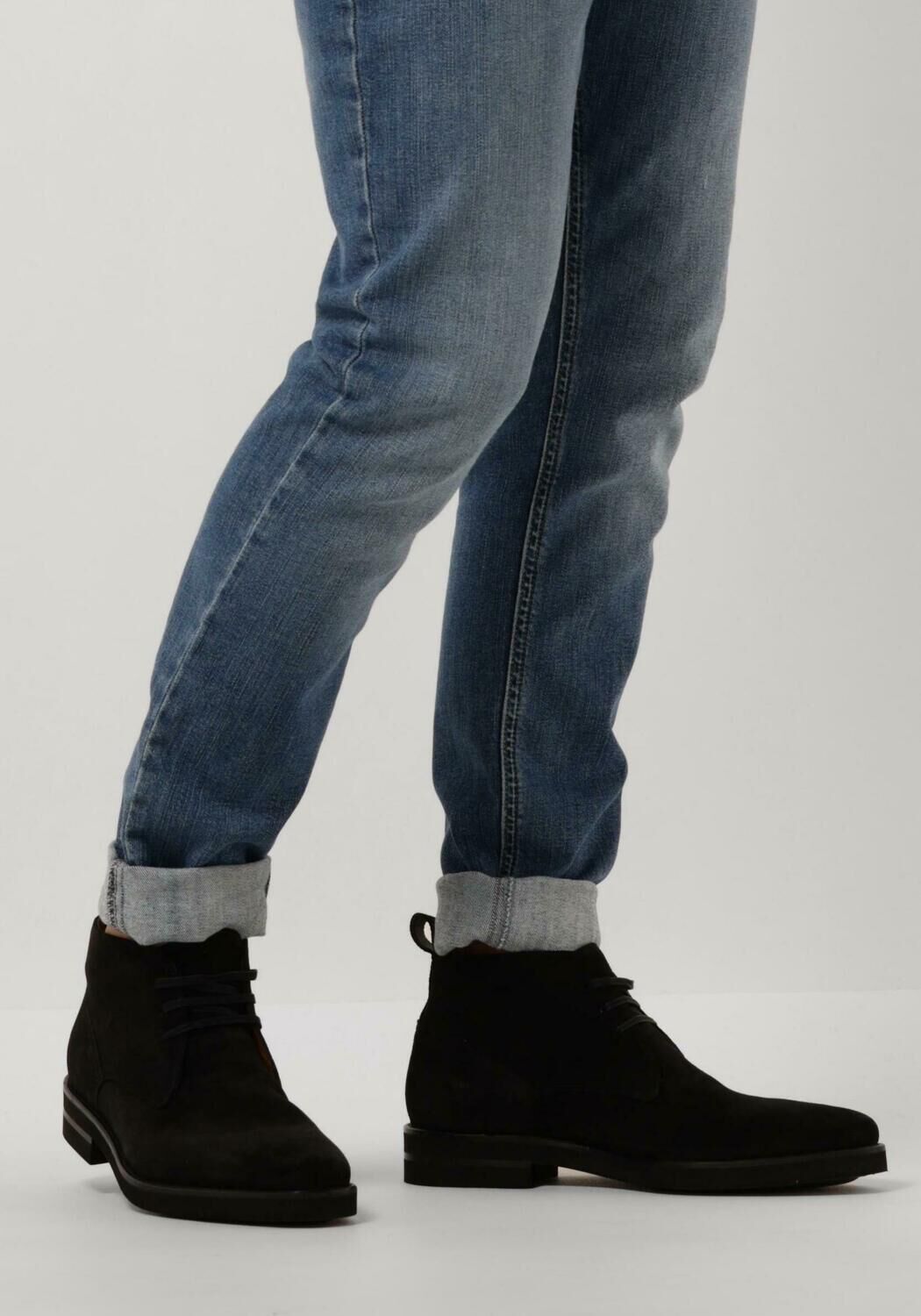 Schwarze MAZZELTOV Schn&uuml;rboots 12004 - large