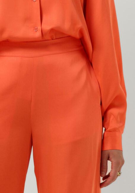 Orangene SELECTED FEMME Hose SLFFRANZISKA HW PANT B - large