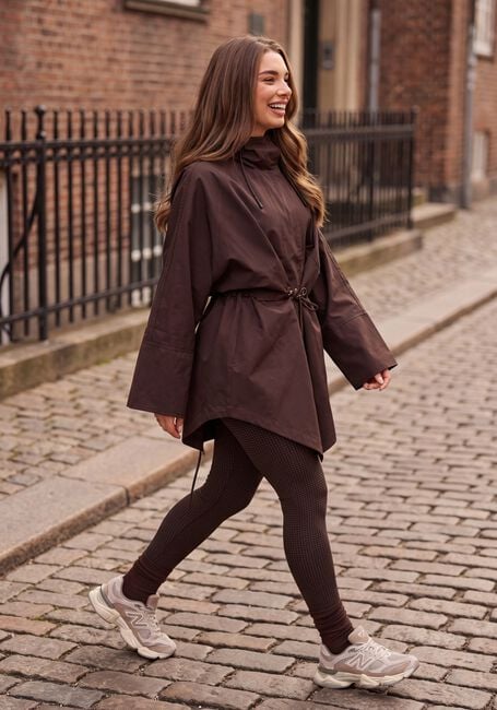 Braune DEBLON SPORTS Jacken COURTNEY TRENCH - large