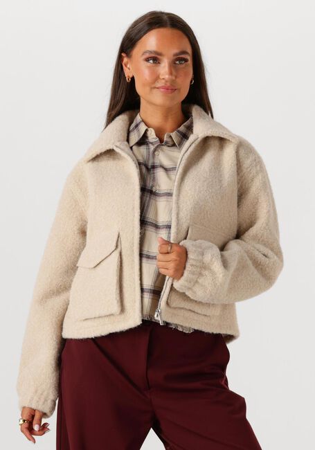 Beige CIRCLE OF TRUST Teddy-Jacke REESE JACKET - large