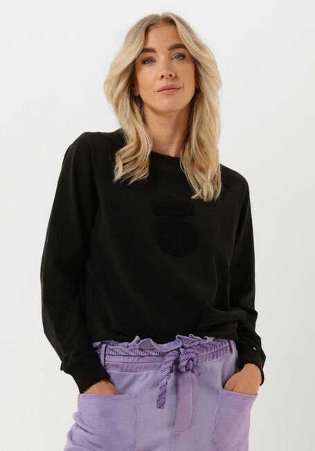 Schwarze 10DAYS Sweatshirt THE CREW NECK SWEATER - large