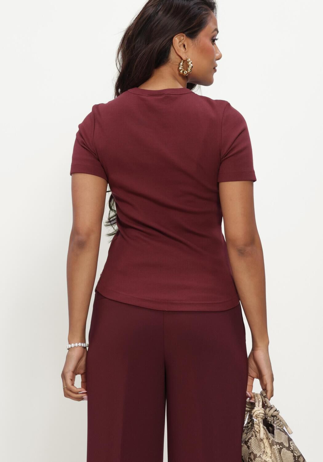 Bordeaux JOSH V T-shirt CODY TOP - large